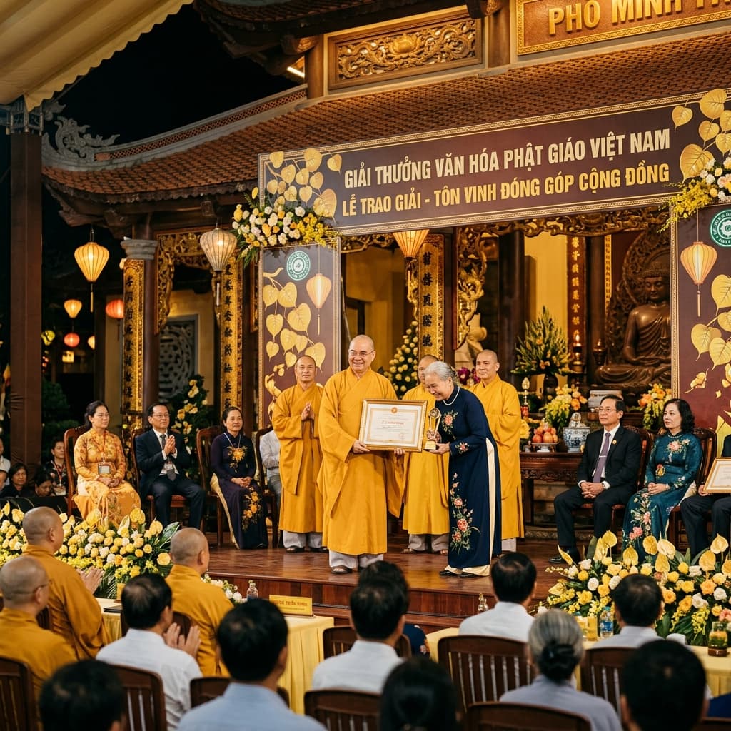 Lễ trao giải Sáng Đạo Trong Đời 2026