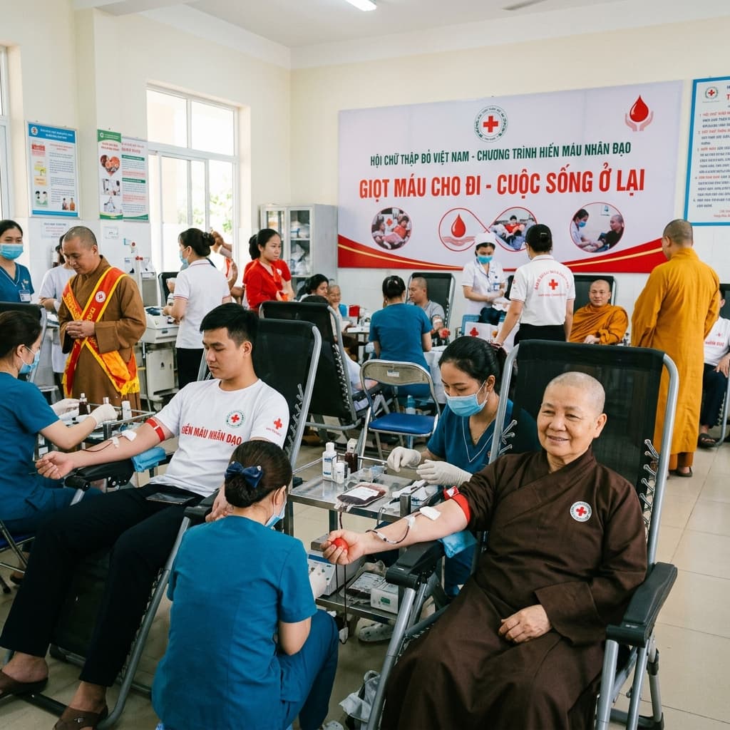 Hiến máu nhân đạo